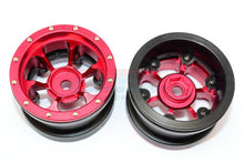 Load image into Gallery viewer, ALUMINIUM 6 POLES BEADLOCK &amp; NYLON WHEELS FRAME FOR 2.2'' TIRE (USE WITH 12MM HEX) - 1PR AW2206PH
