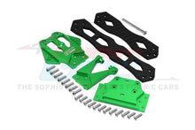 Load image into Gallery viewer, CAROBN FIBER + ALUMINIUM TOP DECK BATTERY MOUNT  - 32PC SET GLU4014
