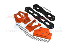 Load image into Gallery viewer, CAROBN FIBER + ALUMINIUM TOP DECK BATTERY MOUNT  - 32PC SET GLU4014
