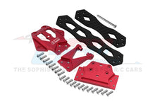 Load image into Gallery viewer, CAROBN FIBER + ALUMINIUM TOP DECK BATTERY MOUNT  - 32PC SET GLU4014
