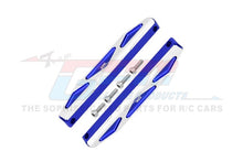 Load image into Gallery viewer, ALUMINUM CHASSIS NERF BARS (SILVER INLAY A VERSION) -6PC SET HS014XA
