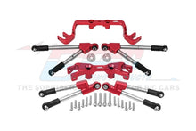 Load image into Gallery viewer, ALUMINUM FRONT&amp;REAR TIE RODS WITH STABILIZER -24PC SET HS049FR
