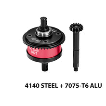Load image into Gallery viewer, 4140 STEEL + 7075 ALLOY CENTER COMPLETE DIFFERENTIAL 13/43T/1.0 MOD LMT1343S/CS
