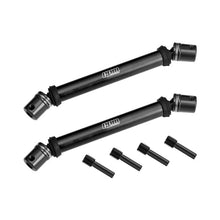 Load image into Gallery viewer, 4140 CARBON STEEL+ALLOY 6061-T6 FRONT+REAR UNIVERSAL CENTER SLIDER DRIVESHAFT LMT2037S
