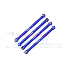 Load image into Gallery viewer, ALUMINUM 7075 UPPER 4-LINK BAR SET LMTM049FR
