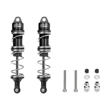 Load image into Gallery viewer, ALUMINUM FRONT DOUBLE SECTION SPRING DAMPERS 115MM MAK115FA
