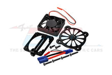 Load image into Gallery viewer, ALUMINUM MOTOR HEATSINK WITH COOLING FAN -10PC SET MAKS018FAN
