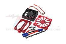 Load image into Gallery viewer, ALUMINUM MOTOR HEATSINK WITH COOLING FAN -10PC SET MAKS018FAN
