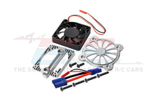 Load image into Gallery viewer, ALUMINUM MOTOR HEATSINK WITH COOLING FAN -10PC SET MAKS018FAN
