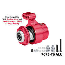 Load image into Gallery viewer, 7075-T6 ALLOY 15T ADJUSTABLE SERVO HORN MAKX015TSH/N
