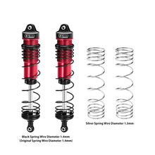 Load image into Gallery viewer, 6061-T6 ALLOY PROGRESSIVE SPRING FRONT SHOCK 132MM MAM4132F
