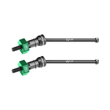 Load image into Gallery viewer, 4140 CARBON STEEL FRONT / REAR CVD DRIVE SHAFTS WITH ALLOY 7075 WHEEL HEX MGG048F/RS

