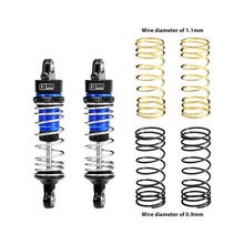 Load image into Gallery viewer, 7075 ALLOY FRONT/REAR ADJUSTABLE PROGRESSIVE SPRING SHOCK 58MM MGG058F/R
