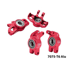 Load image into Gallery viewer, 7075 ALLOY FRONT STEERING BLOCK+REAR HUB（LARGER INNER BEARINGS） MGM2122
