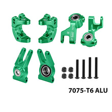 Load image into Gallery viewer, ALUMINUM 7075 FRONT C HUBS &amp; FRONT STEERING BLOCK &amp; REAR HUB（LARGER INNER BEARINGS） MGO192122
