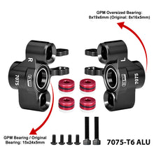 Load image into Gallery viewer, 7075 ALLOY FRONT STEERING BLOCK (LARGER OUTER BEARINGS) MKV6021
