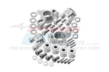 Load image into Gallery viewer, ALUMINIUM FRONT C-HUB &amp; KNUCKLE ARM (5 DEGREE CASTER) - 4PCS SET (FOR RR10 BOMBER / WRAITH / WRAITH AX90045) RR019021/5D
