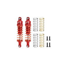 Load image into Gallery viewer, ALLOY FRONT SHOCKS 87MM FOR TRAXXAS 1/10 RUSTLER 4X4 VXL / SLASH 4X4 LOW-CG / HOSS 3S / FORD F-150 RAPTOR R / FORD FIESTA ST RALLY / STAMPEDE / BIGFOOT RUS4087F
