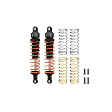 Load image into Gallery viewer, ALLOY REAR SHOCKS 102mm FOR TRAXXAS 1/10 RUSTLER 4X4 VXL / SLASH 4X4 LOW-CG / HOSS 3S / FORD F-150 RAPTOR R / FORD FIESTA ST RALLY / STAMPEDE / BIGFOOT RUS4102R

