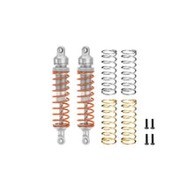 Load image into Gallery viewer, ALLOY REAR SHOCKS 102mm FOR TRAXXAS 1/10 RUSTLER 4X4 VXL / SLASH 4X4 LOW-CG / HOSS 3S / FORD F-150 RAPTOR R / FORD FIESTA ST RALLY / STAMPEDE / BIGFOOT RUS4102R
