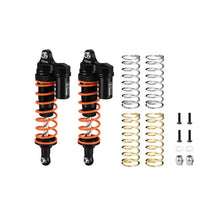 Load image into Gallery viewer, ALLOY REAR L-SHAPE PIGGY BACK SHOCKS 102MM For TRAXXAS 1/10 RUSTLER 4X4 VXL / SLASH 4X4 LOW-CG / HOSS / FORD F-150 RAPTOR R / FORD FIESTA ST RALLY / STAMPEDE / BIGFOOT RUS4102R/L
