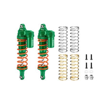 Load image into Gallery viewer, ALLOY REAR L-SHAPE PIGGY BACK SHOCKS 102MM For TRAXXAS 1/10 RUSTLER 4X4 VXL / SLASH 4X4 LOW-CG / HOSS / FORD F-150 RAPTOR R / FORD FIESTA ST RALLY / STAMPEDE / BIGFOOT RUS4102R/L
