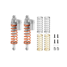 Load image into Gallery viewer, ALLOY REAR L-SHAPE PIGGY BACK SHOCKS 102MM For TRAXXAS 1/10 RUSTLER 4X4 VXL / SLASH 4X4 LOW-CG / HOSS / FORD F-150 RAPTOR R / FORD FIESTA ST RALLY / STAMPEDE / BIGFOOT RUS4102R/L
