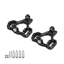 Load image into Gallery viewer, ALLOY FRONT/REAR C-HUB  WITH STEEL 
KING PIN&amp;SCREWS&amp;WASHERS - 1PR SET 
(SAV, SAX) SAV1019
