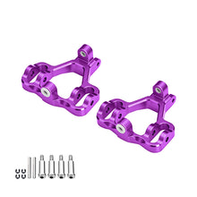 Load image into Gallery viewer, ALLOY FRONT/REAR C-HUB  WITH STEEL 
KING PIN&amp;SCREWS&amp;WASHERS - 1PR SET 
(SAV, SAX) SAV1019
