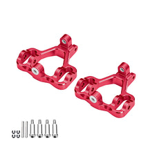 Load image into Gallery viewer, ALLOY FRONT/REAR C-HUB  WITH STEEL 
KING PIN&amp;SCREWS&amp;WASHERS - 1PR SET 
(SAV, SAX) SAV1019

