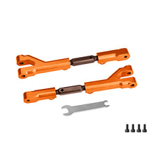 Load image into Gallery viewer, ALLOY FRONT/REAR STEERING BLOCK WITH 
SCREWS &amp; WASHERS - 1PR SET (SAV, SAX) SAV1054S
