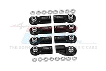 Load image into Gallery viewer, ALUMINUM CLOCKWISE AND ANTICLOCKWISE BALL ENDS FOR ORIGINAL FRONT LINK BAR - 8PC SET
 SCX6160F/BE
