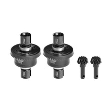 Load image into Gallery viewer, (No Diffs Oil) 20CrMnTi STEEL + 7075 ALLOY 10/43T FRONT &amp; REAR COMPLETE DIFFERENTIAL SLE1043S/2

