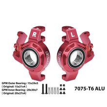 Load image into Gallery viewer, 7075-T6 ALLOY STEERING KNUCKLE（LARGER BEARINGS） TB8/021
