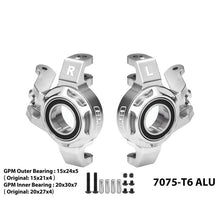 Load image into Gallery viewer, 7075-T6 ALLOY STEERING KNUCKLE（LARGER BEARINGS） TB8/021
