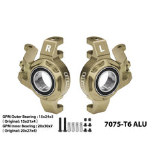 Load image into Gallery viewer, 7075-T6 ALLOY STEERING KNUCKLE（LARGER BEARINGS） TB8/021
