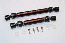Load image into Gallery viewer, ALUMINUM &amp; STEEL FRONT/REAR CVD MAIN SHAFTS-14PC SET TRX4037SA
