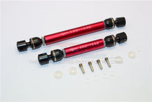 Load image into Gallery viewer, ALUMINUM &amp; STEEL FRONT/REAR CVD MAIN SHAFTS-14PC SET TRX4037SA
