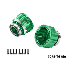 Load image into Gallery viewer, Alloy 7075 Front + Rear Differential Case For TRAXXAS 1/5 X-Maxx 6S/8S / X-Monster / XRT / Funco Pro TXM8011N/2
