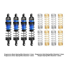 Load image into Gallery viewer, 6061 ALLOY FRONT AND REAR ADJUSTABLE SPRING SHOCK 87MM TXMM087FR
