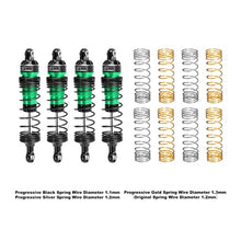 Load image into Gallery viewer, 6061 ALLOY FRONT AND REAR ADJUSTABLE SPRING SHOCK 87MM TXMM087FR

