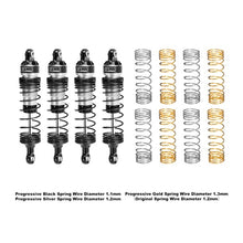 Load image into Gallery viewer, 6061 ALLOY FRONT AND REAR ADJUSTABLE SPRING SHOCK 87MM TXMM087FR
