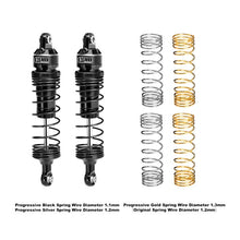 Load image into Gallery viewer, 6061 ALLOY FRONT/REAR ADJUSTABLE SPRING SHOCK 87MM TXMM087F/R
