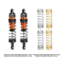 Load image into Gallery viewer, 6061 ALLOY FRONT/REAR ADJUSTABLE SPRING SHOCK 87MM TXMM087F/R
