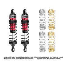 Load image into Gallery viewer, 6061 ALLOY FRONT/REAR ADJUSTABLE SPRING SHOCK 87MM TXMM087F/R
