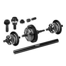 Load image into Gallery viewer, (No Diffs Oil) 4140 CARBON STEEL + 7075 ALLOY FRONT &amp; CENTRE &amp; REAR COMPLETE DIFFERENTIAL TXMM3747
