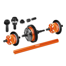 Load image into Gallery viewer, (No Diffs Oil) 4140 CARBON STEEL + 7075 ALLOY FRONT &amp; CENTRE &amp; REAR COMPLETE DIFFERENTIAL TXMM3747
