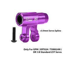Load image into Gallery viewer, ALLOY 6061-T6 STANDARD 25T STEERING SERVO HORN XRT024/SH
