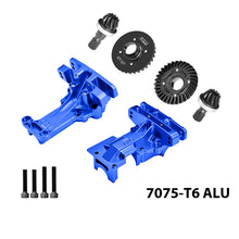 Load image into Gallery viewer, ALUMINUM 7075-T6 FRONT AND REAR UPPER BULKHEAD+MEDIUM CARBON STEEL 32/10T FRONT AND REAR DIFFERENTIAL GEAR SET
 XRT12131032
