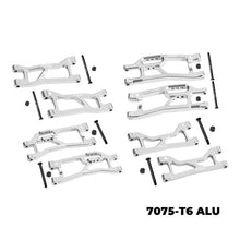 Load image into Gallery viewer, 7075 ALLOY FRONT + REAR (UPPER &amp; LOWER) SUSPENSION ARMS XRTM4567
